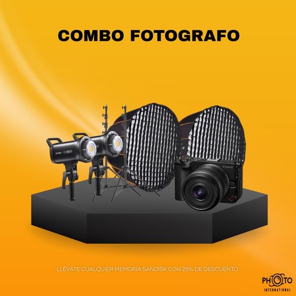 COMBO FOTOGRAFO