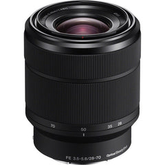 Cámara profesional Alpha a7 III con lente 28-70mm de segunda generación