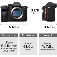 Cámara profesional Sony Alpha a7R IV Full Frame Mirrorless 4K