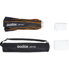 SOFTBOX GODOX DE ARMADO RAPIDO DE 90CM QR-P90 + Grilla