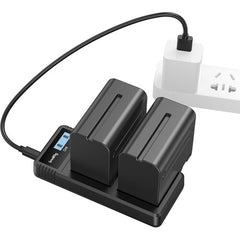 Kit de batería doble y cargador 3823 SmallRig NP-F970