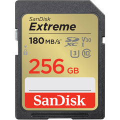 Extreme SDXC 256GB  180MB/s