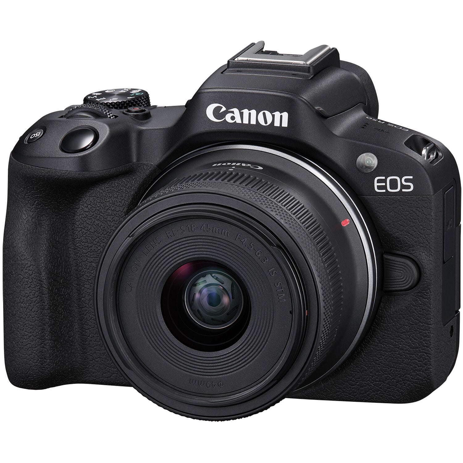 EOS R50 RF-S + LENTE 18-45mm F/4.5-6.3 IS STM KIT