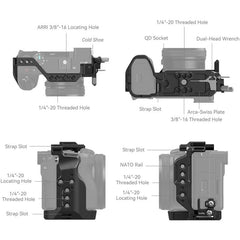 Kit de jaula de cámara completa SmallRig 4336 para Sony a6700