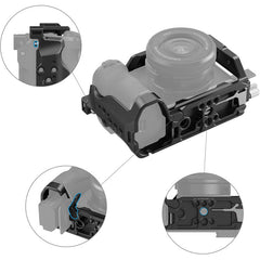 Kit de jaula de cámara completa SmallRig 4336 para Sony a6700
