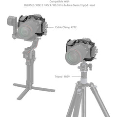 Jaula para cámara SmallRig "Black Mamba" para Canon EOS R6 Mark II 4161