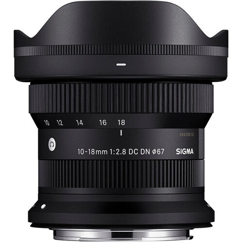 Lente Sigma 10-18mm f/2.8 DC DN Contemporary montura Canon RF