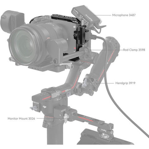 Jaula para cámara SmallRig 4183B para Sony FX30 y FX3