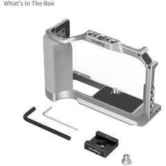 Jaula para cámara SmallRig para Canon EOS R50 V (plateada) 5428