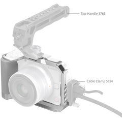 Jaula para cámara SmallRig para Canon EOS R50 V (plateada) 5428