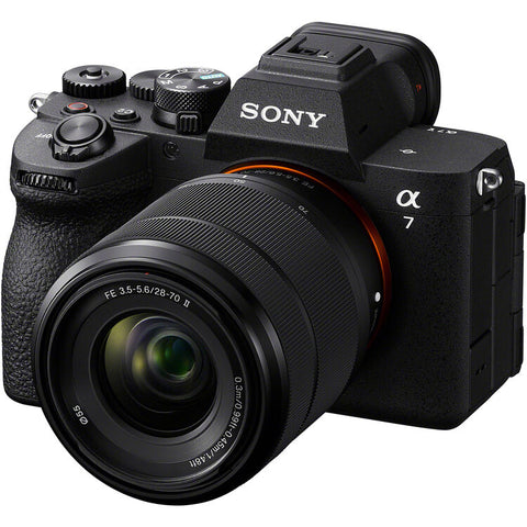 Cámara profesional Sony Alpha a7 V con lente 28-70mm de segunda generación