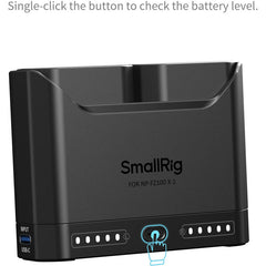 Kit de cargador de batería para cámara SmallRig NP-FZ100 5483