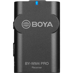 Sistema de micrófono inalámbrico digital de doble canal 2.4GHz Boya BY-WM4 Pro-K2