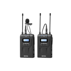 Sistema de micrófono inalámbrico UHF de doble canal Boya BY-WM8 Pro-K1