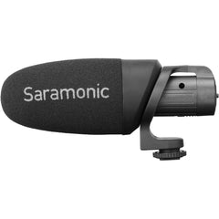 Micrófono tipo escopeta con montaje en cámara, alimentado por batería, para cámaras DSLR y teléfonos inteligentes SARAMONIC CAMMIC+