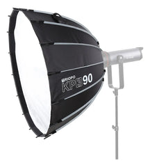 Softbox Bowens Parabólico Montura Rápida Triopo Kp3-90 con grilla