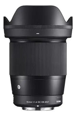 Lente Sigma 16mm f/1.4 DC DN Contemporary montura Sony E