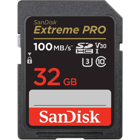 Tarjeta de memoria SanDisk Extreme PRO UHS-I SDHC de 32 GB