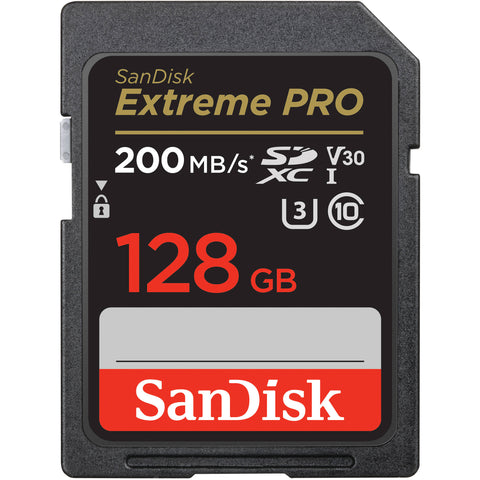 Tarjeta de memoria SanDisk Extreme PRO UHS-I SDXC de 128 GB