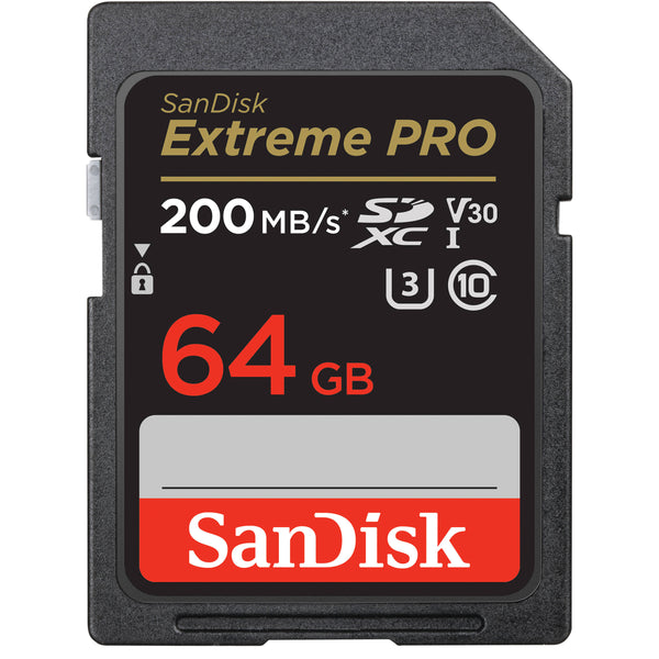 Tarjeta de memoria SanDisk Extreme PRO UHS-I SDXC de 64 GB