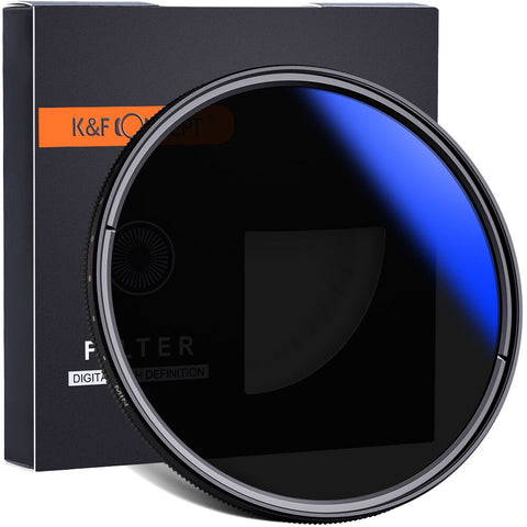 Filtro ND variable multicapa azul K&F Concept ND2-ND400 KF01.1398 de 49mm