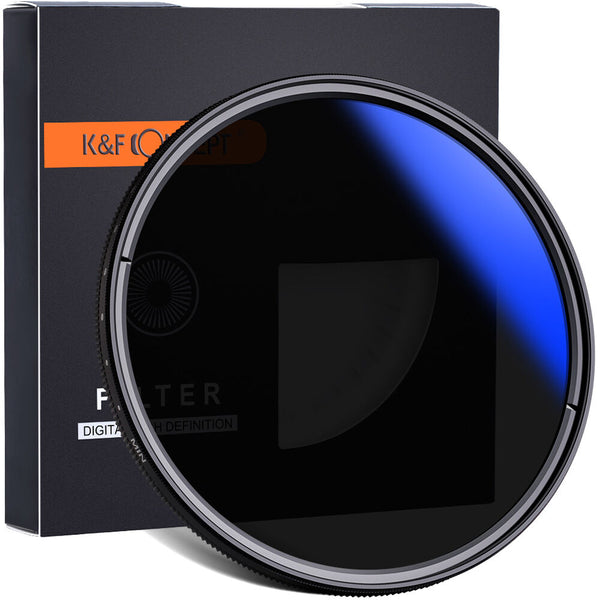 82mm Slim Variable/Fader NDX ND2~ND400 Blue Coated