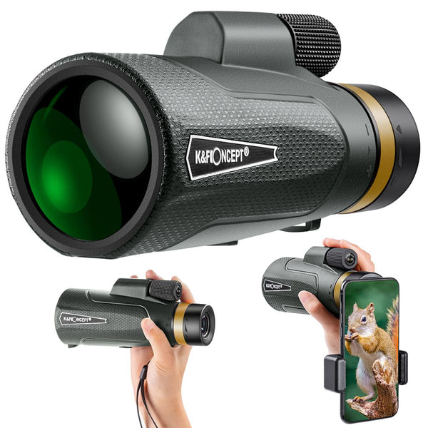 Monocular YH1250 Compacto IP65 Impermeable de Alta Potencia y Fácil Enfoque K&amp;F CONCEPT KF33.013