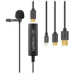 Micrófono Lavalier digital para dispositivos iOS/Android y ordenadores Mac/Windows SARAMONIC LAVMICRO+DC