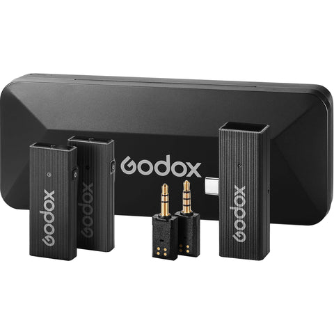 Sistema de micrófono inalámbrico 2.4GHz Godox MoveLink Mini UC Kit 2