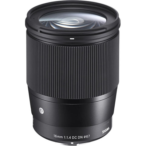 Lente Sigma 16mm f/1.4 DC DN Contemporary montura Sony E