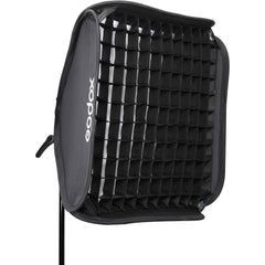 SGGV6060 Soporte Godox S2 Speedlite con softbox, rejilla y kit de bolsa de transporte