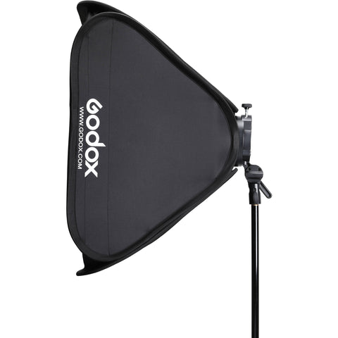 SGGV6060 Soporte Godox S2 Speedlite con softbox, rejilla y kit de bolsa de transporte