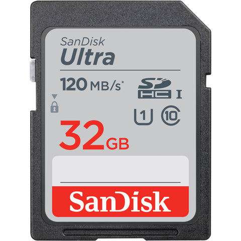 Tarjeta de memoria SanDisk Ultra UHS-I SDHC de 32 GB