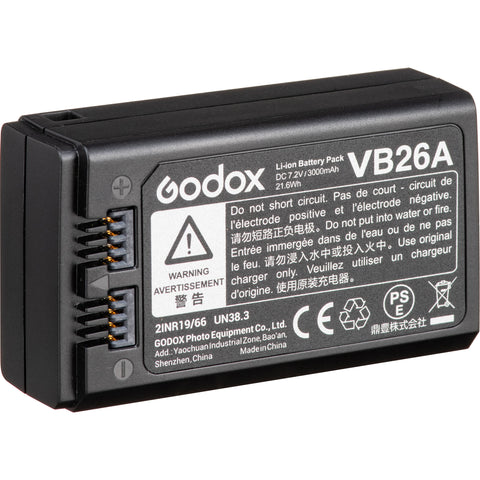 Batería Godox VB26A para cabezal de flash V1