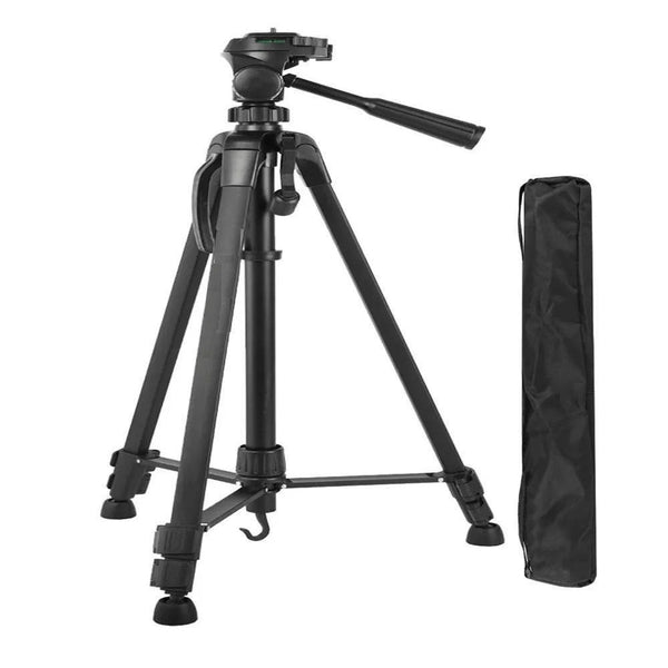 TRÍPODE CON CABEZAL DE VIDEO WEIFENG WF-3750 BLACK