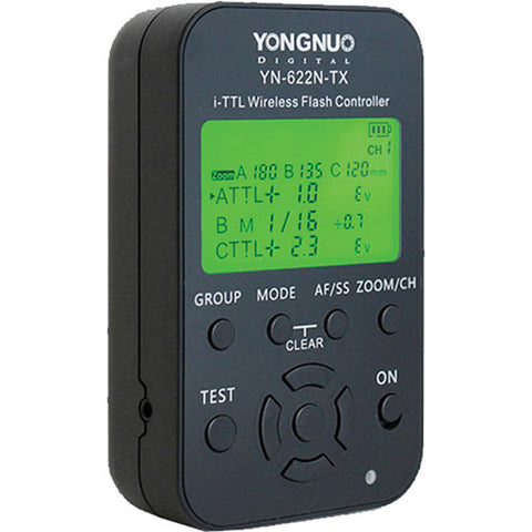 CONTROLADOR DE FLASH INALÁMBRICO YONGNUO YN622N-TX