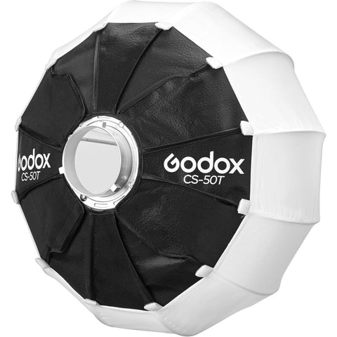 Softbox de linterna delgada Godox CS-50T con montura Bowens