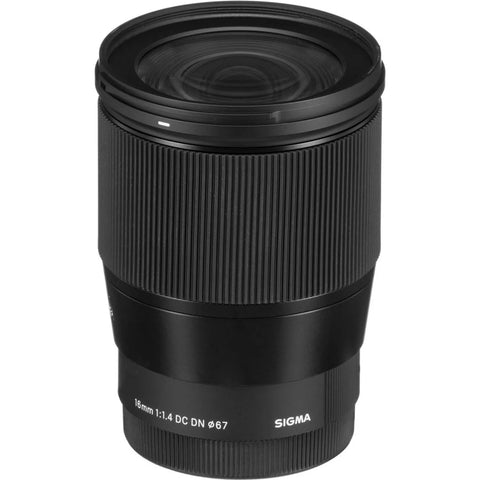 Lente Sigma 16mm f/1.4 DC DN Contemporary montura Sony E